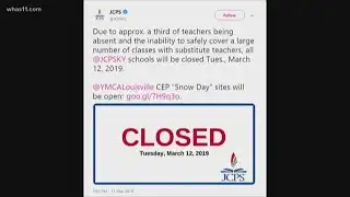 JCPS canceled due to sick-out; 4th in almost two weeks