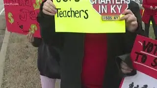 JCPS closed Wednesday; parents show support
