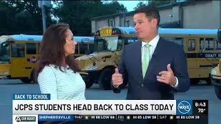 JCPS students head back to class for the first day of school