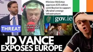 JD Vance DESTROYS EU & Irish Liberal Elites!!