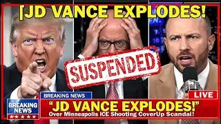 JD Vance EXPLODES Over Minneapolis ICE Shooting CoverUp Scandal!