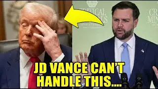 JD Vance PANICS After Getting HORRIBLE News About His Future