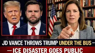 JD Vance Throws Trump Under the Bus — ICE Disaster Goes Public