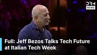 Jeff Bezos Talks Tech Future, AI, Space Revolution at Italian Tech Week With John Elkann | AI1G
