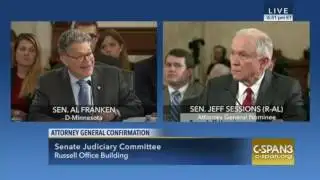 Jeff Sessions: "I did not have communications with the Russians." (C-SPAN)