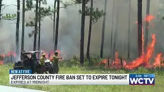 Jefferson County fire ban set to expire