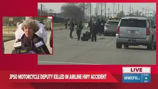 Jefferson Parish deputy killed in crash during funeral procession