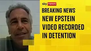 Jeffrey Epstein recorded video message for two women while in detention