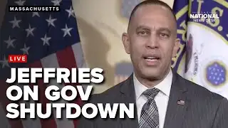 Jeffries talks partial government shutdown