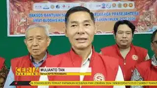 JELANG IMLEK PBBI DAN IKPTB BAGIKAN 6400 PAKET SEMBAKO