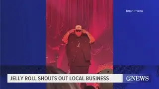 Jelly Roll shouts out local business 