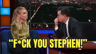 Jennifer Lawrence RAGES at Stephen Colbert After Heated Clash