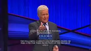 Jeopardy! Dedicated to Alex Trebek