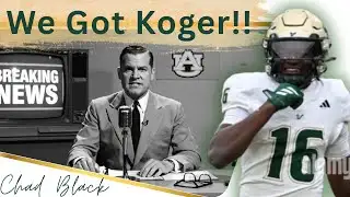 Jeremiah Koger TRANSFERS to Auburn | Former USF Star WR