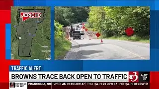 Jericho road reopens following bridge replacement project