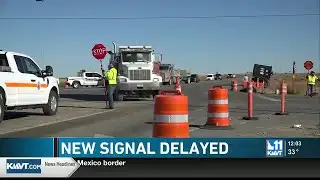 Jerome intersection to see delays as crews finish installing new traffic signal