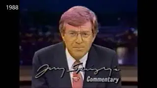 Jerry Springer WLWT News Commentary 1983-1992 compilation