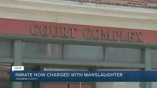 Jessamine County inmate now charged with manslaughter