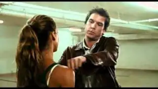 Jessica Alba try to start a car with a Prius (Good Luck Chuck)