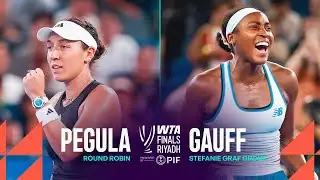 Jessica Pegula vs. Coco Gauff | 2025 WTA Finals Riyadh | WTA Match Highlights