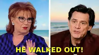 Jim Carrey WALKS Off The View After Brutal Clash With Joy Behar