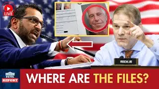Jim Jordan Asked ONE Epstein Files Question — Patel