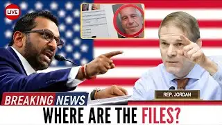 Jim Jordan Asks ONE Epstein Question — Patel Can’t Answer in 47 Seconds