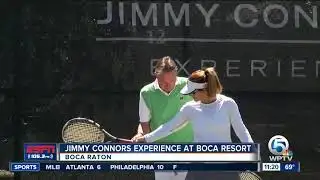 Jimmy Connors Experience Comes to Boca