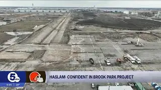 Jimmy Haslam says Browns will break ground on enclosed stadium in Brook Park on March 2
