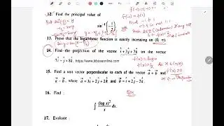 JKBOSE Class 12th Annual 2024 Set - X Fully Solved