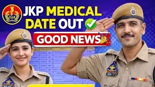 Jkp police constable Medical Date Out 🔥