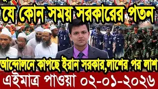 উত্তাল ইরান,পতন যে কোন সময়।JM bangla news