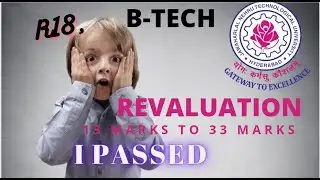 JNTUH BTECH REVALUATION/RECORECTION  I PASSED
