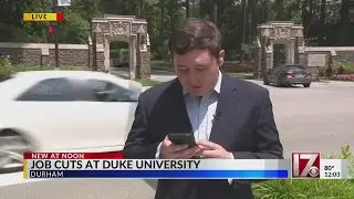 Job cuts at Duke University