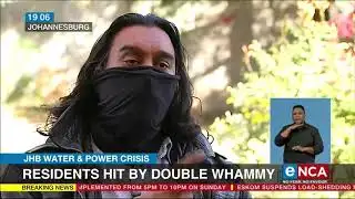 Joburg residents hit by water and power cuts