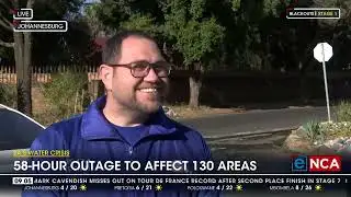 Joburg residents prepare for water shutdown