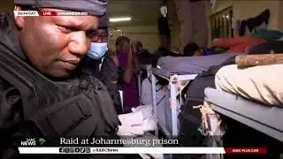 Johannesburg Prison Raid | Inmates searched