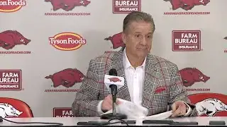 John Calipari Postgame Press Conference – Arkansas 93, Vanderbilt 68