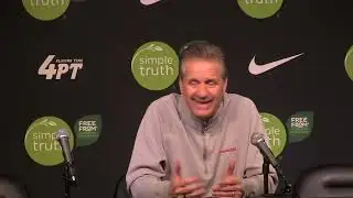 John Calipari recaps Arkansas   loss to Illinois