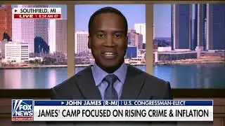 John James on Fox and Friends 11/10/2022