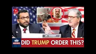 John Kennedy Asks Kash Patel Point Blank If Trump Ordered Epstein Files Buried