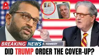 John Kennedy Asks Kash Patel Point Blank If Trump Ordered Epstein Files Covered Up