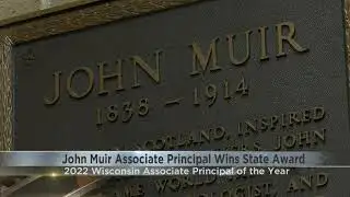 John Muir associate principal wins state award