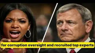 John Roberts Under Fire — Jasmine Crockett Reveals Massive Supreme Court Corruption Scheme