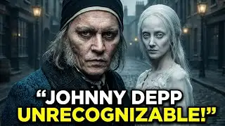 Johnny Depp Looks Unrecognizable as Scrooge 👀🎬