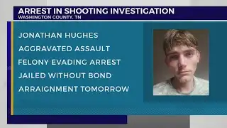 Johnson City man arrested after shooting, pursuit in Washington County