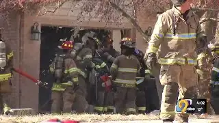 Johnson County fire highlights challenges of fighting fires in cold weather