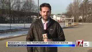Johnston County residents asked to temporarily conserve water