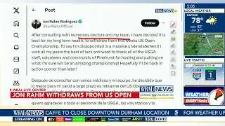 Jon Rahm withdraws from US Open