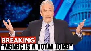 Jon Stewart Absolutely TORCHES MSNBC for Biased Reporting — Live TV Gets AWKWARD